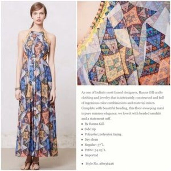 Anthropologie Ranna Gill Condesa Dress - Picture 7 of 9